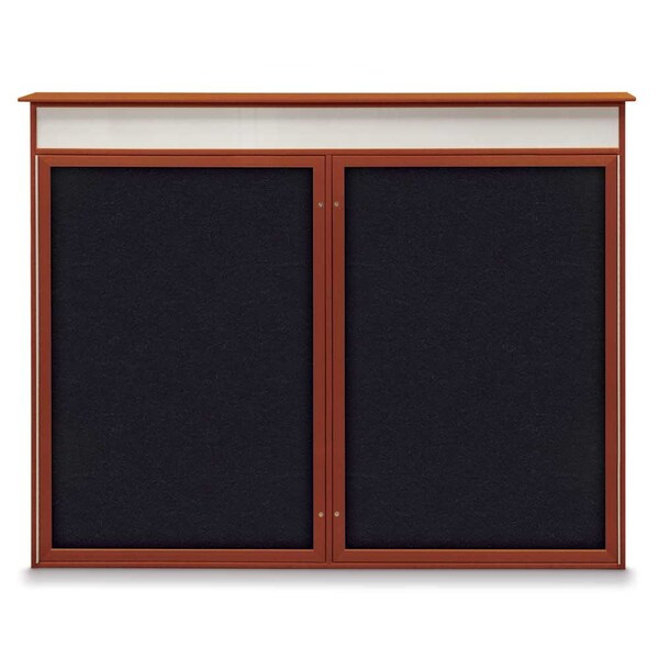Single Door Enclosed Indoor Letterboard